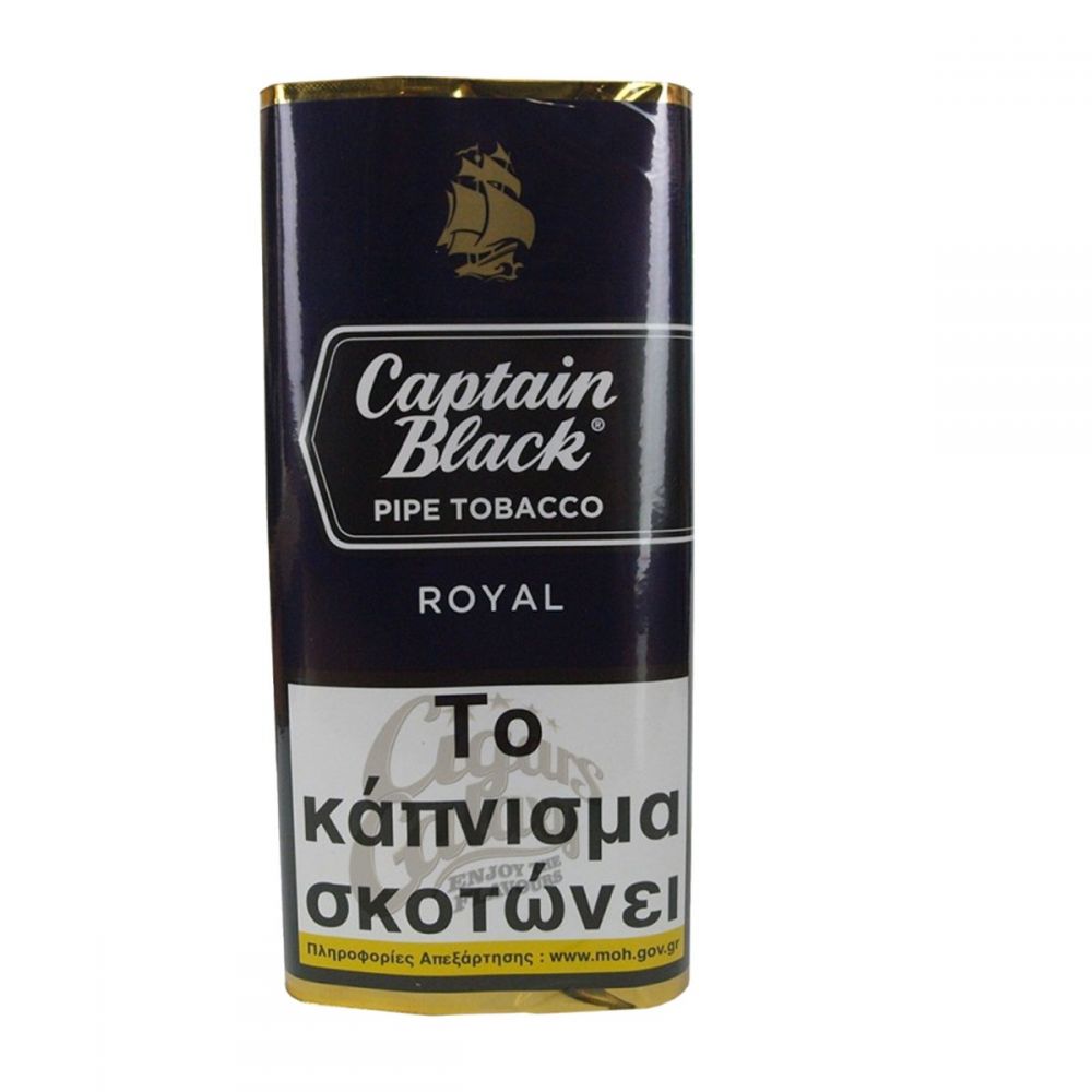 ΚΑΠΝΟΣ ΠΙΠΑΣ CAPTAIN BLACK ROYAL 50gr