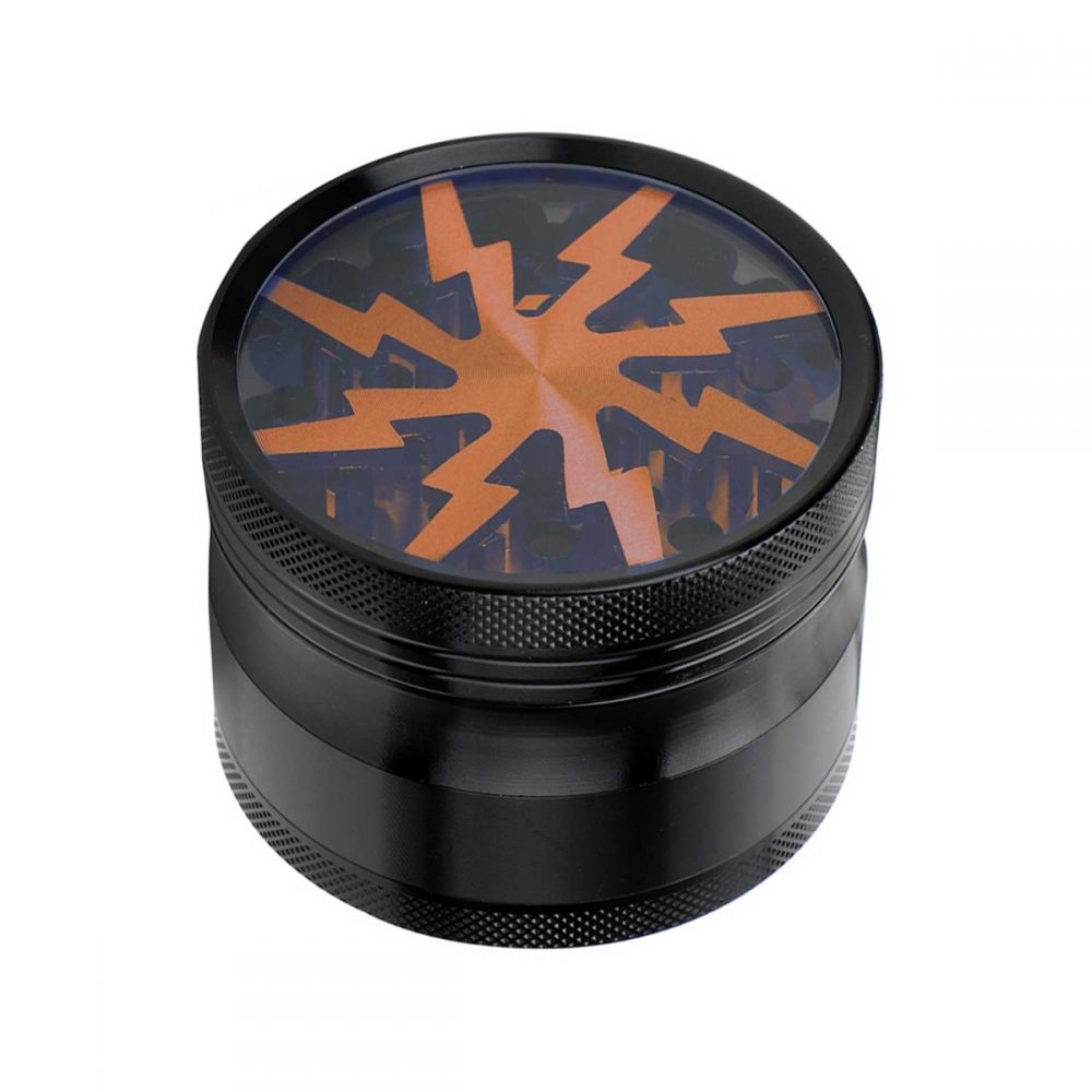 ΤΡΙΦΤΗΣ-GRINDER AMSTERDAM LIGHTNING WINDOW 60 x 50mm 3 ΘΕΣΕΩΝ ΠΟΡΤΟΚΑΛΙ