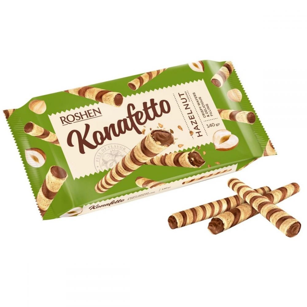 ΠΟΥΡΑΚΙΑ ROSHEN KONAFETTO ΦΟΥΝΤΟΥΚΙ 140gr