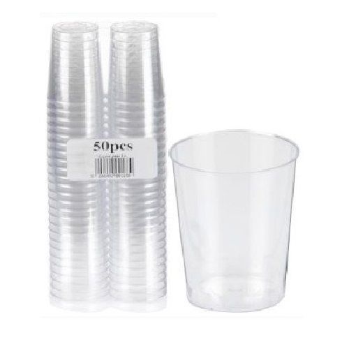 ΠΛΑΣΤΙΚΑ ΣΦΗΝΟΠΟΤΗΡΑ 4CL (1.35oz)  50 ΤΕΜ 40ml