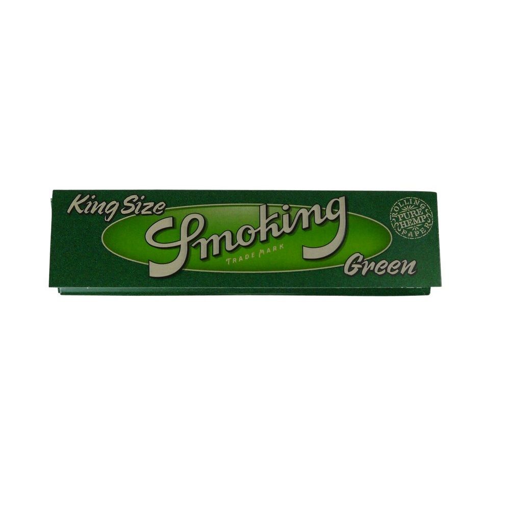 ΤΣΙΓΑΡΟΧΑΡΤΟ SMOKING ΠΡΑΣΙΝΟ KING SIZE 98mm 33 ΦΥΛΛΩΝ