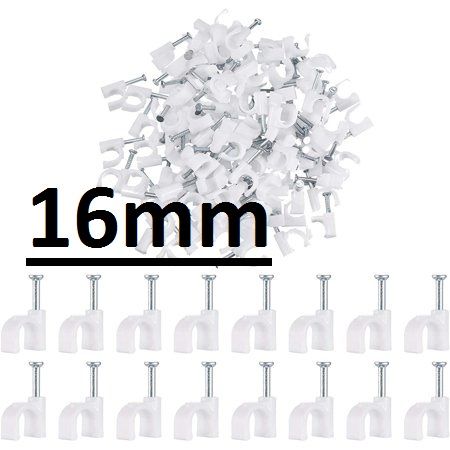 ΣΤΕΡΕΩΤΙΚΑ ΚΑΡΦΙΑ ΚΑΛΩΔΙΩΝ 16mm 24 ΤΕΜ B-02-16