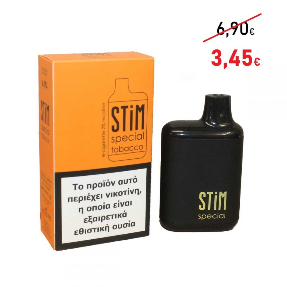 ΗΛ. ΤΣΙΓΑΡΟ 1 ΧΡΗΣΗΣ STIM SPECIAL 2ml 20mg 800 PUFFS