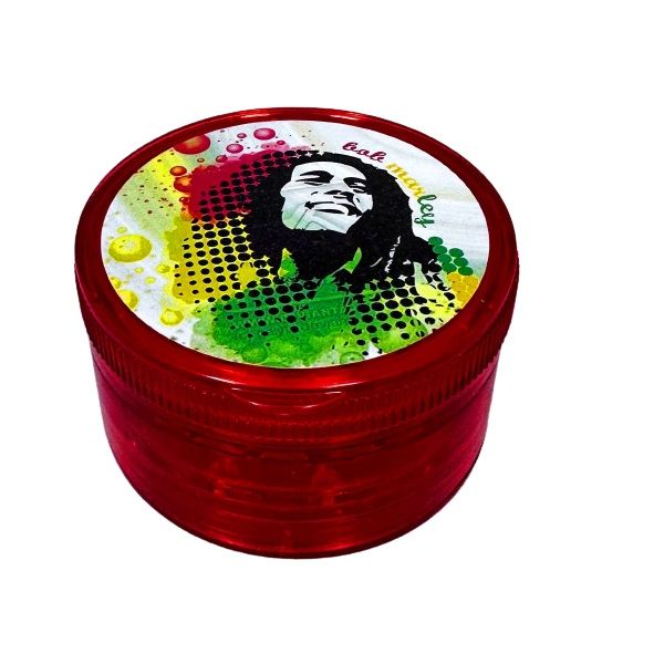 ΤΡΙΦΤΗΣ-GRINDER ΠΛΑΣΤΙΚΟΣ 55 Χ 35mm 3ΘΕΣΕΩΝ ΔΙΑΦΟΡΑ ΣΧΕΔΙΑ ΚΟΚΚΙΝΟΣ