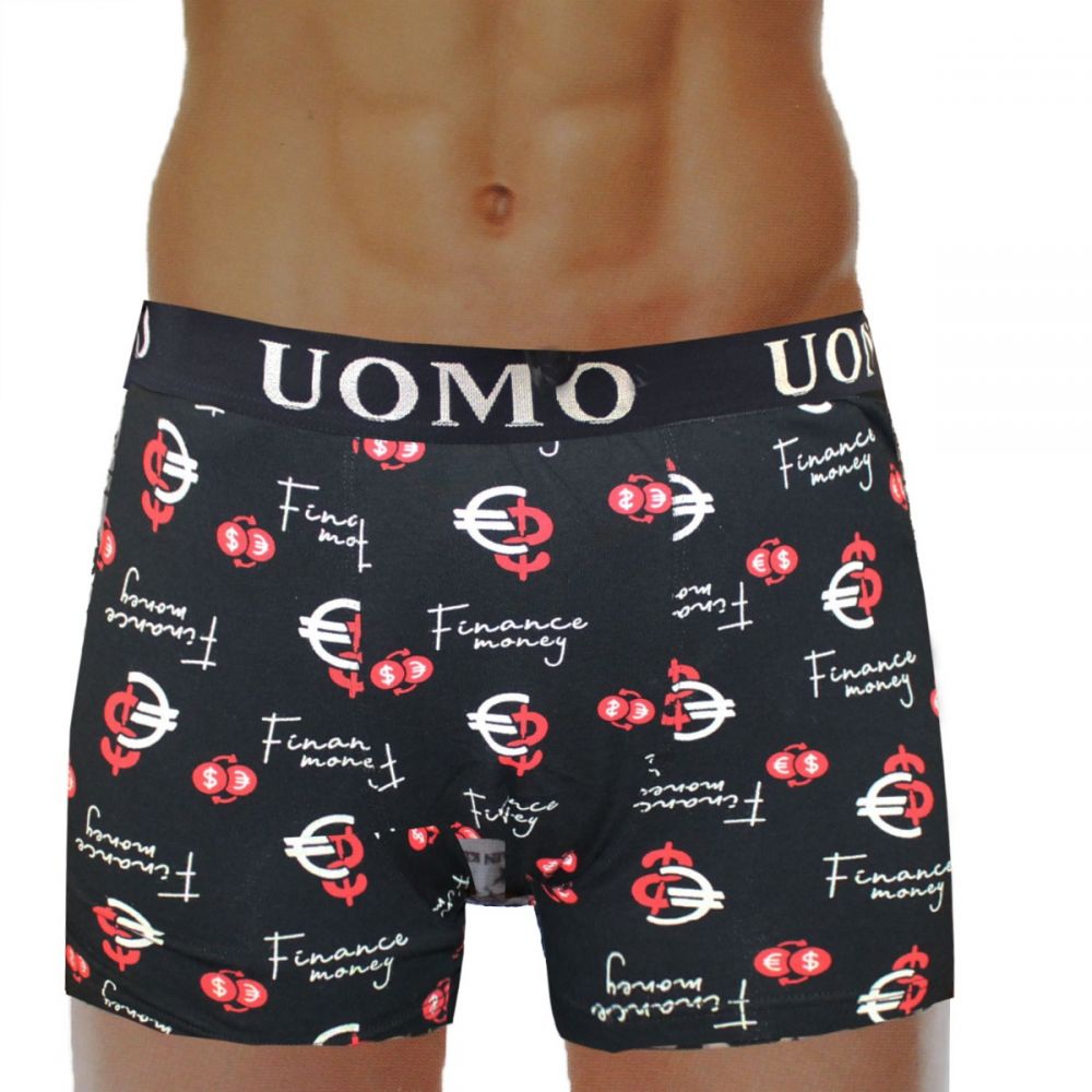 BOXER UOMO ΣΧΕΔΙΟ ΚΟΚΚΙΝΟ