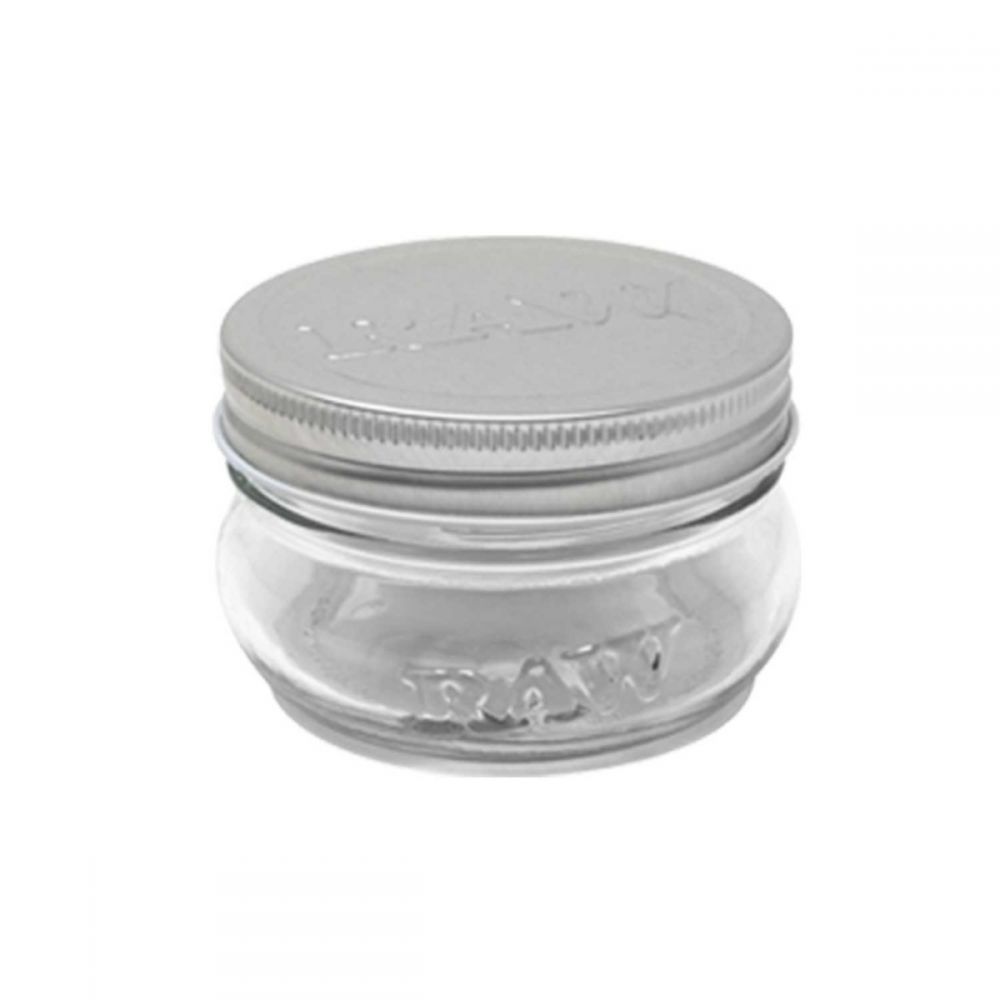 ΓΥΑΛΙΝΟ ΒΑΖΟ ΑΠΟΘΗΚΕΥΣΗΣ ΒΟΤΑΝΩΝ RAW 180ml
