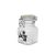 ΓΥΑΛΙΝΟ ΒΑΖΟ ΑΠΟΘΗΚΕΥΣΗΣ ΒΟΤΑΝΩΝ JUICY JAYS 80ml 7137