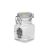 ΓΥΑΛΙΝΟ ΒΑΖΟ ΑΠΟΘΗΚΕΥΣΗΣ ΒΟΤΑΝΩΝ JUICY JAYS 80ml 7141