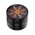 ΤΡΙΦΤΗΣ-GRINDER AMSTERDAM LIGHTNING WINDOW 60 x 50mm 3 ΘΕΣΕΩΝ ΠΟΡΤΟΚΑΛΙ