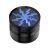 ΤΡΙΦΤΗΣ-GRINDER AMSTERDAM LIGHTNING WINDOW 60 x 50mm 3 ΘΕΣΕΩΝ ΜΠΛΕ