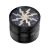 ΤΡΙΦΤΗΣ-GRINDER AMSTERDAM LIGHTNING WINDOW 60 x 50mm 3 ΘΕΣΕΩΝ ΑΣΗΜΙ