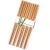 CHOPSTICKS BAMBOO 5 ζεύγη (10τμχ)